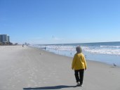 Mary Helen on Myrtle Beach