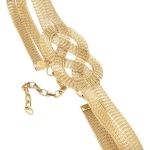 gold mesh belt