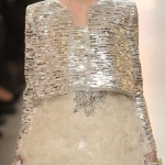 Chanel feathers and gold