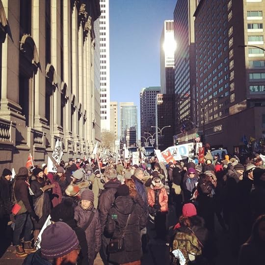 Yo #quebec #montreal ! 10000 de vous ici! #manif29nov