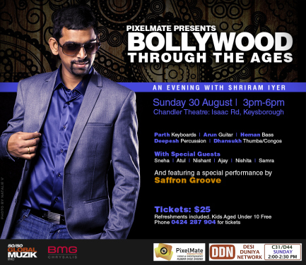 BollywoodTHroughTheAges Show - Poster (1)