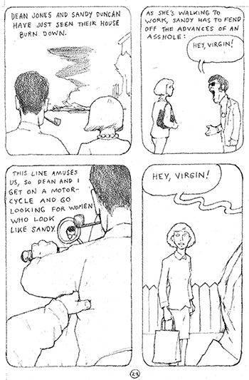 Dream sequence from my 24 Hour Comic EVERYBODY GETS IT WRONG!
