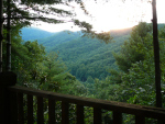 The View of the Snowbird from the Cabin