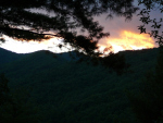 Sunset over the Snowbird