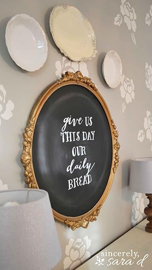 Pinterest: What They Did With Chalkboard Lettering Made Peachy 