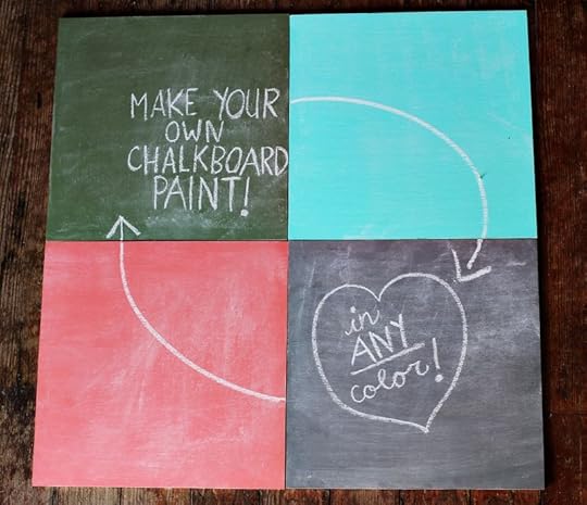 Pinterest: What They Did With Chalkboard Lettering Made Peachy 