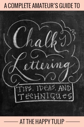 Pinterest: What They Did With Chalkboard Lettering Made Peachy 