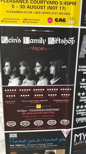 Then these people made me laugh lots. Who said the sketch show was dead? Funny haha/peculiar par excellence (plus lots of underpants. Perhaps too much underpants. Which makes it sound like I mean they should have been naked, which is the opposite of what I meant. Honestly.)