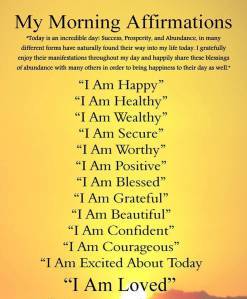 My Morning Affirmations
