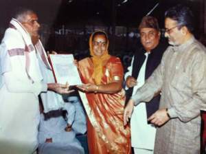 Dalubhai Desai with B.K. Gadhavi