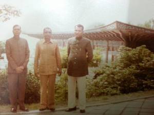 Dalubhai Desai with Former MP J. V. Shah in Japan