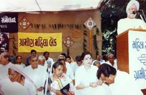 Dalubhai Desai with Dr. Manmohan Singh