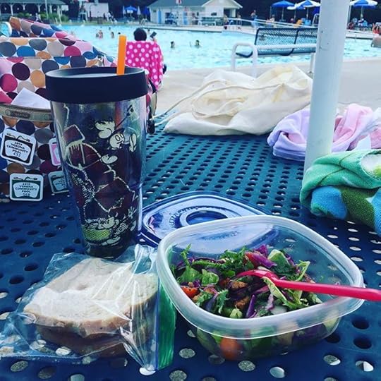 Lunch at the pool! Last weekday it's open. #365days #ig2015 #dailyphoto #summer