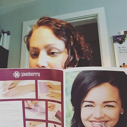 First day of school complete AND I got my #jamberry catalog in the mail! All the pretties! #365days #ig2015 #dailyphoto