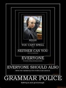 grammar police