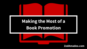 Making the Most of a Book Promotion | ZedAmadeo.com