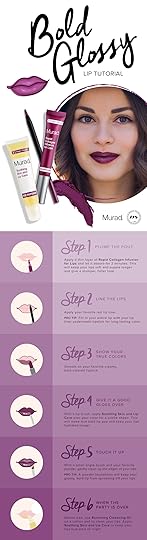 How to get a bold glossy lip tutorial #BerryLips