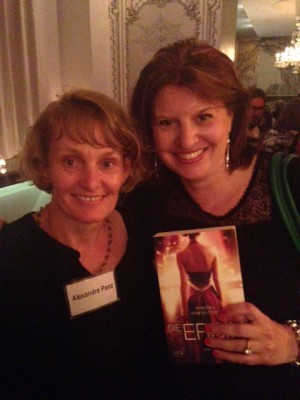 With my book! First copy!