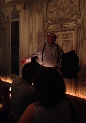 Owner of Kensington publishing . Steven Zacharius. Fabulous speech and very welcoming towards me.