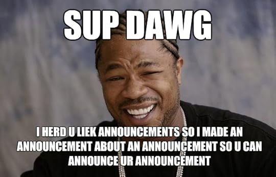 Meme book announcement 