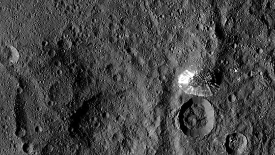 Recent image of Ceres from the Dawn probe, linked from NASA server