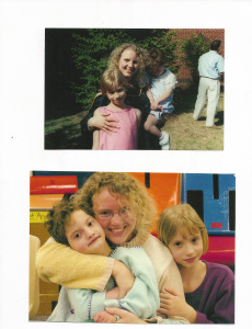 Stephanie and daughters