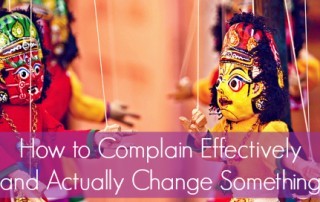 effective complaining