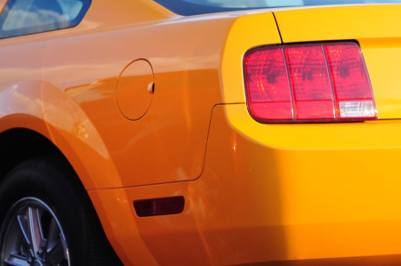 Car rear, brakelight