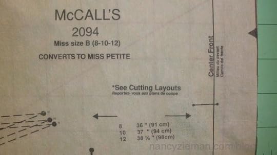 How to fit sewing patterns Nancy Zieman