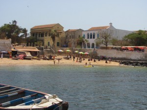 Gorée Island beach