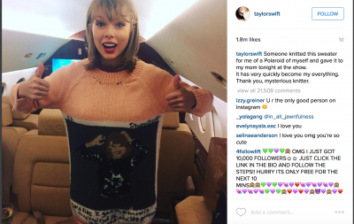 Taylor Swift on Instagram