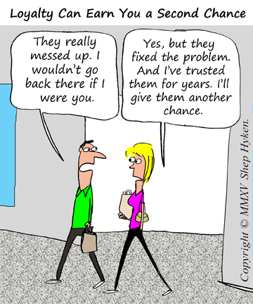 Second Chance for Loyalty