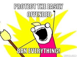 easily offended