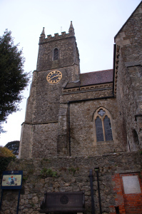 St. Leonard's at Hythe, exterior