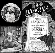 1977 Theatre Poster and artist, Gorey