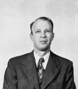 Dr. Frank R. Olson, a former biochemist on July 10, 1952 at Fort Detrick, near here, allegedly committed suicide in 1953, when he jumped or fell from the tenth floor of a New York building. Olson's family is suing the CIA in regard to the death. (AP Photo)