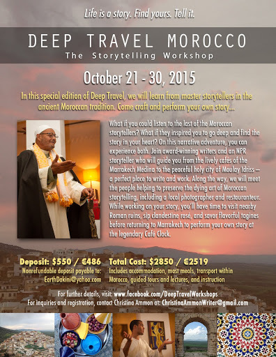 A Storytelling Workshop in Morocco