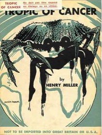 Original Cover for Tropic of Cancer.