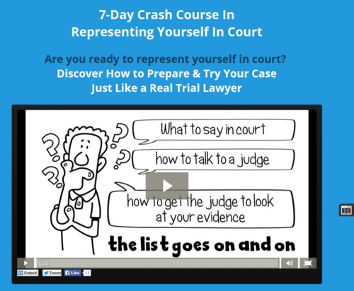 DIY Trial Preparation Guides for Pro Per Pro Se Parties