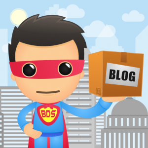 Blog Delivery System Superhero