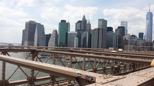 panaromic view NYC skyline