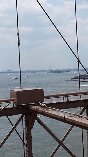 Statue of Liberty in distance