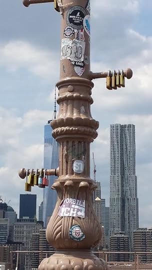 Lockets of Love on Bklyn Bridge