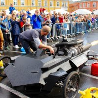 The Jet Engine car from the Sør-Trøndelag University College.
