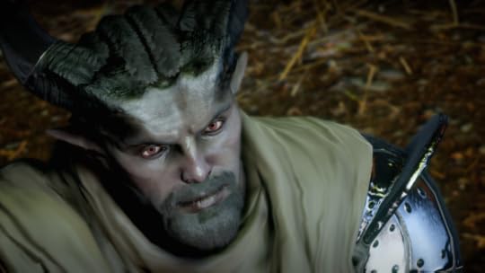 My new Qunari rogue in Dragon Age: Inquisiton