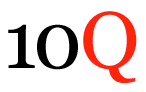 10 Q logo