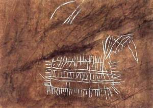 El C. Buxu ideograph horse