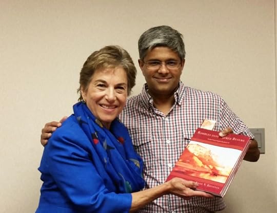Krish V. Krishnan with Congresswoman Jan Schakowsky