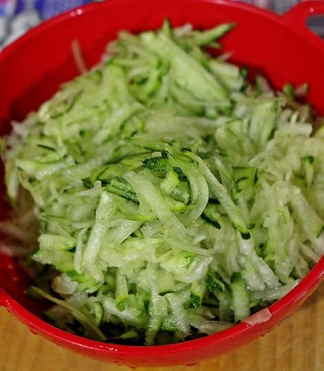 Grated Zucchini