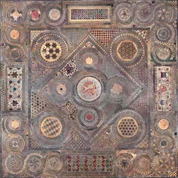 Westminster Abbey, Cosmati floor, photomosaic